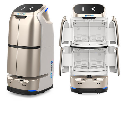 酒店送货机器人 - W3 - Keenon Robotics Co., Ltd. - 用于食品 / 路上 / 自主