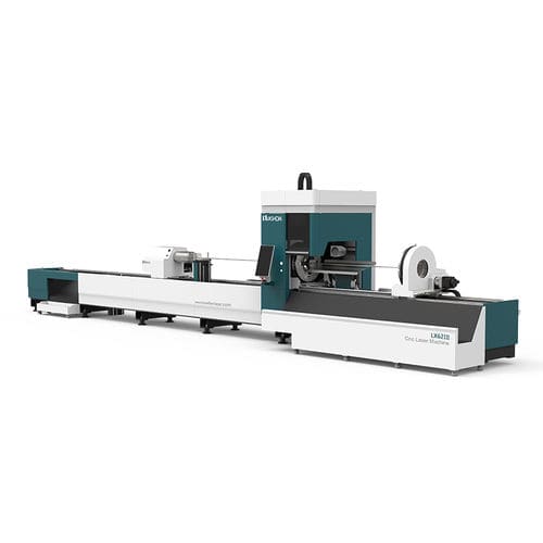 光纤激光切割机 - LX62Ⅲ - Jinan Lingxiu Laser Equipment Co., Ltd - 用于铝 / 用于钢材 / 用于碳化钢