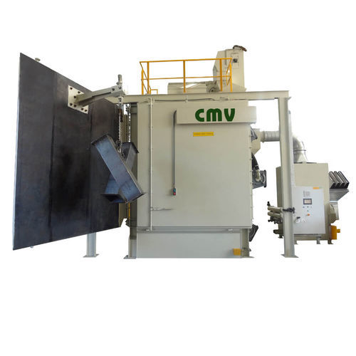 空中传送装置抛丸机 - CMV - 涡轮 / 用于金属 / 自动