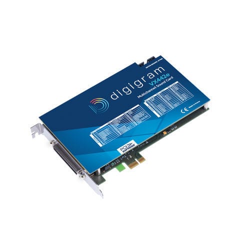 PCI Express声卡 - VX442E - DIGIGRAM - 多通路 / 超薄型