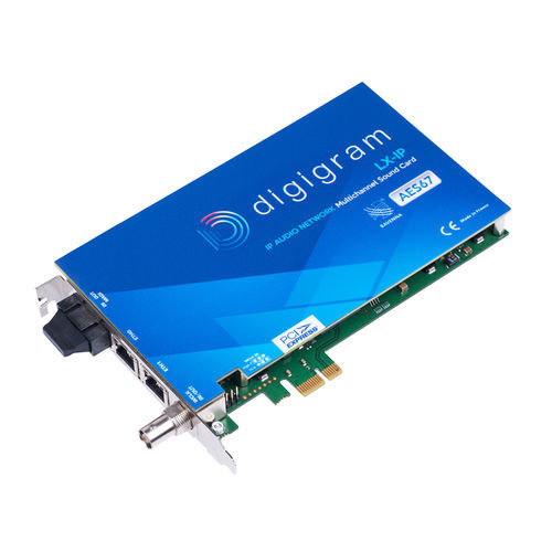 PCI Express声卡 - LX-IP - DIGIGRAM - 多通路