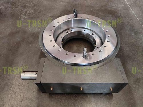 回转环回转驱动装置 - W-II-O-0350-L - Unique Transmission Equipment(Luoyang)Co., LTD - 蜗杆