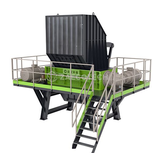 初级撕碎机 - D series - ZhengZhou ZA ECOTECH Co.,Ltd - 两轴 / 金属 / 用于轮胎