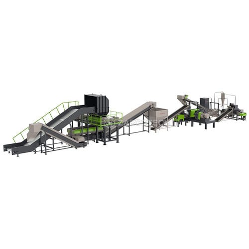橡胶废弃物处理站 - TDF/Tire/Recycling - ZhengZhou ZA ECOTECH Co.,Ltd - 自动化 / 带分离器 / 带破碎机