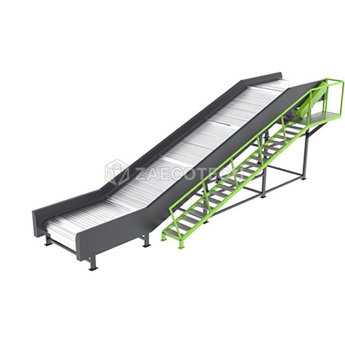 带式输送机 - LB series - ZhengZhou ZA ECOTECH Co.,Ltd - 链条 / 倾斜 / 运输