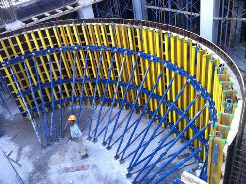 爬升模架 - ASYAPI scaffolding - 环形 / 墙体模架 / 笼式