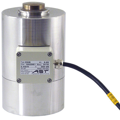 压缩式测力传感器 - KAN - AST - Angewandte System Technik GmbH - 柱式 / 用于定标 / 密封