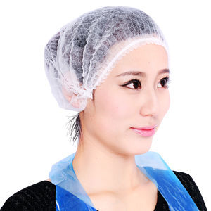 女式一次性护发帽 - Hefei HaoXin Protective Technology Co., Ltd. - 用于无菌室 / 食品工业