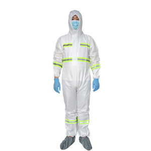 工作连体服 - Hefei HaoXin Protective Technology Co., Ltd. -  5/6类 / 聚酯 / 微孔织物