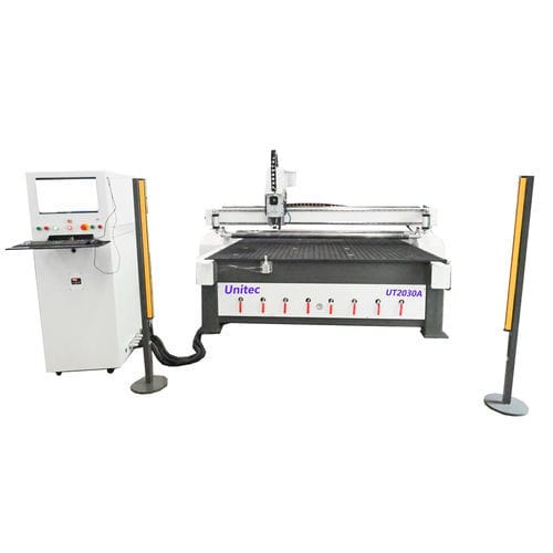 CNC数控镂床 - UT2030A - Nanjing Unitec Technology Co.,LTD - 3轴 / 用于木材 / 用于PVC