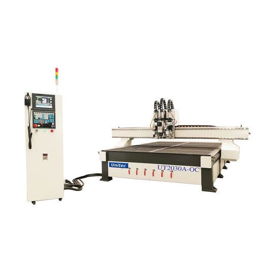 CNC数控镂床 - UT2030A-OC - Nanjing Unitec Technology Co.,LTD - XYZ轴 / 用于丙烯 / 钢