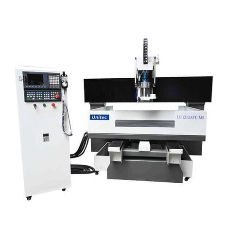 机轴式雕刻机 - UT1212ATC-MS - Nanjing Unitec Technology Co.,LTD - 金属 / 塑料 / 铝