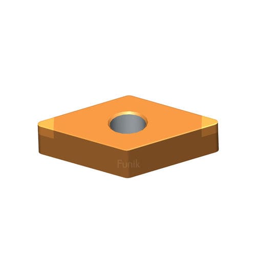 CBN车削刀片 - DNGA1504 - Funik Ultrahard Material Co., Ltd. - 用于生铁