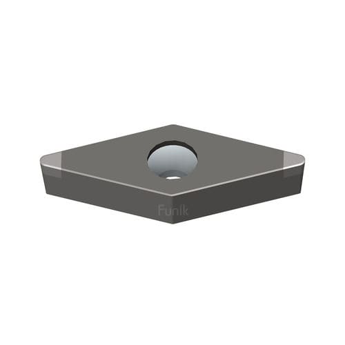 加工车间转位刀片 - VCGW1604 - Funik Ultrahard Material Co., Ltd. - 旋转 / 末道 / CBN
