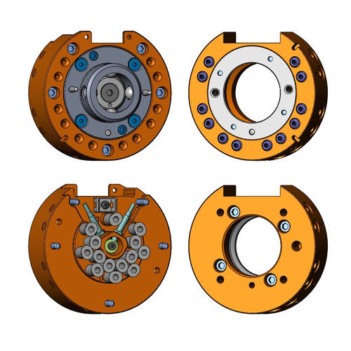 机器人换刀系统 - QC-20 Hollow Wrist - ATI Industrial Automation - 自动