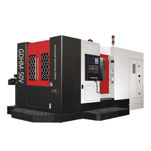 卧式CNC加工中心 - GDHM-50VNC - Dongguan Gooda Machinery Manufacturing Co., Ltd. - 3轴 / 用于钢材 / 带有分度台