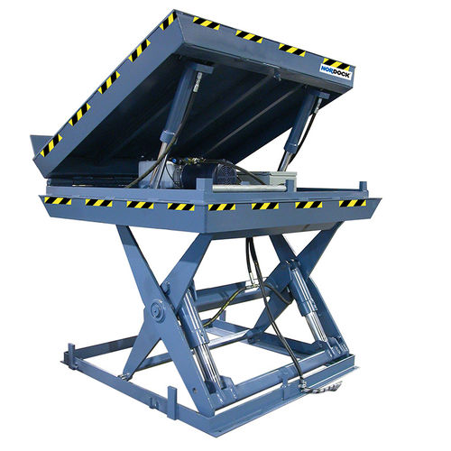 固定剪叉式升降机 - NORDOCK® ERGONOMIC™ series - Nordock Inc. - 电动 / 液压