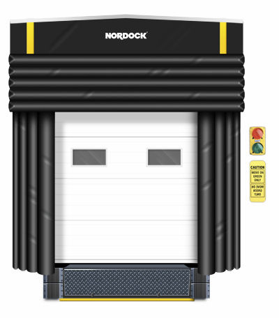 充气式装卸闸 - IS-550 series - Nordock Inc. - 恒温