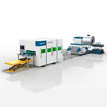 卷材送料切割机 - Wuhan Remcor Technology Co.,ltd - 激光 / 用于铝 / 用于不锈钢