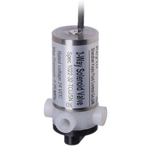 隔膜电磁阀 - 1022-32 series  - Keyto Fluid Technology - 直动 / 3 通型 / 水