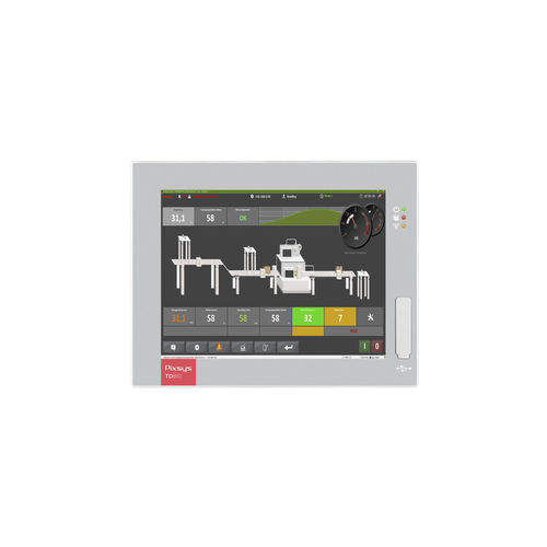 电阻式触摸屏HMI - TD810 - Pixsys - 面板式 / 800 x 600 / ARM Cortex-A8