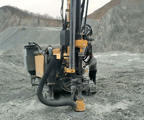 旋转钻机 - TAIYE-660-DTH - Xuanhua Taiye Drilling Machinery Co.,LTD - 潜孔 / 用于建筑工地