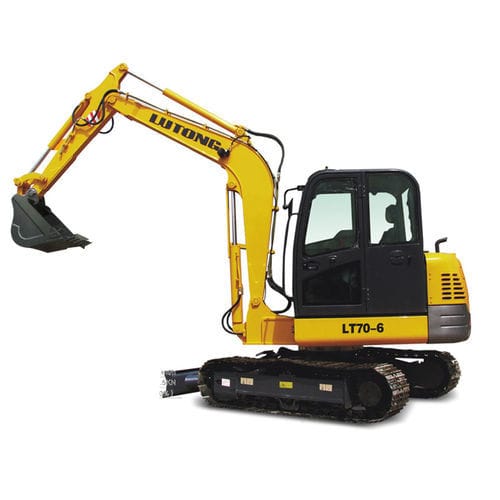 小型挖掘机 - LT70-6 - Luoyang Lutong Heavy Industry Machinery Co., Ltd - 履带式 / 柴油 / 林业