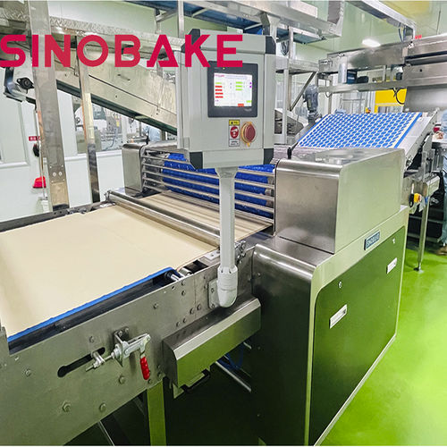 切割夹心饼干生产线 - HJ series - Guangdong Shunde Huaji Machinery Industrial Co., Ltd. - 带压片机 / 带搅面机