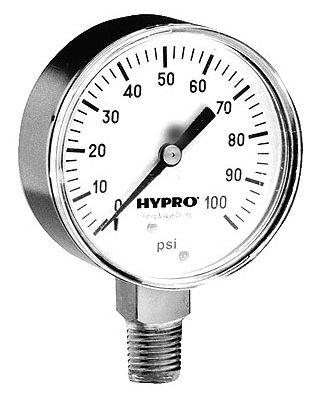 表盘压力计 - SG series - Hypro Pressure Cleaning - 螺纹 / 波登管 / 工艺流程