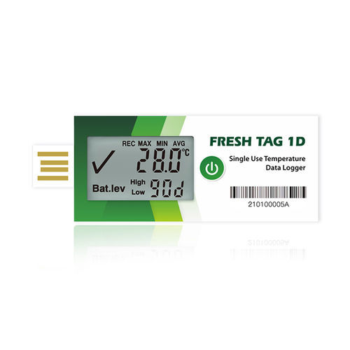 温度数据记录器 - Fresh Tag 1D - Zhengzhou Freshliance Electronics Corp.,Ltd - USB / NTC / LCD显示