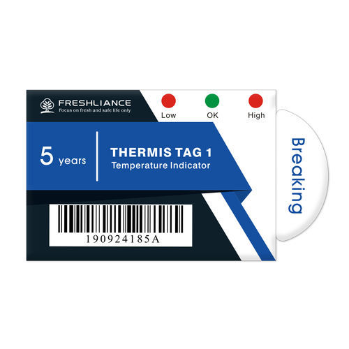 温度指示器 - Thermis Tag 1 - Zhengzhou Freshliance Electronics Corp.,Ltd - LED式 / 便携式 / 带报警器