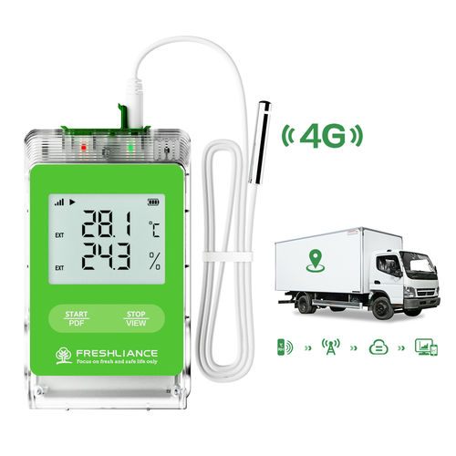 温度和湿度数据记录器 - Fresh Tracker - Zhengzhou Freshliance Electronics Corp.,Ltd - 在线 / GSM/GPRS / 2G