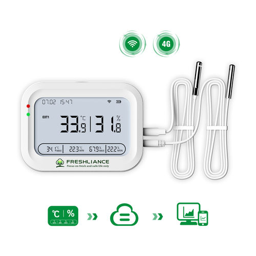 温度和湿度数据记录器 - COEUS-WIFI/4G - Zhengzhou Freshliance Electronics Corp.,Ltd - USB / WiFi / GSM/GPRS