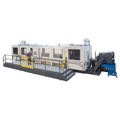 3轴CNC加工中心 - Caorle MC650 - Sinico Service Srl - 卧式 / ISO 5 / HSK-100