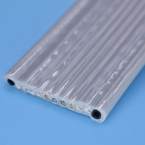 增强电缆 - Derulcable (Shanghai) Co., Ltd - 扁平 / 钢 / 用于操控