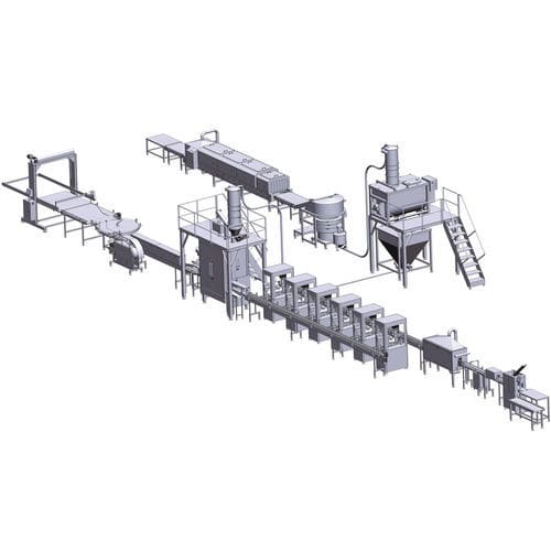 容器包装线 - JIAXING MAINFILL Packaging Machinery Co.,Ltd - 用于粉末 / 自动 / 落地
