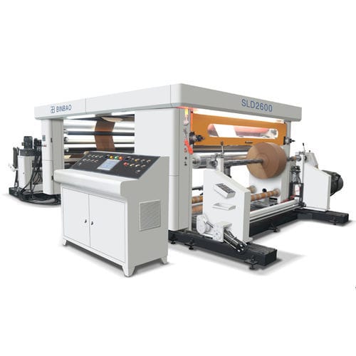 纸张纵切复卷机 - SLD - Wenzhou Binbao Machinery