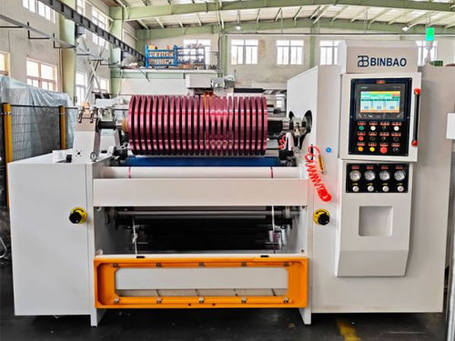 铝板纵切复卷机 - SLB  - Wenzhou Binbao Machinery - 用于包装 / 工业