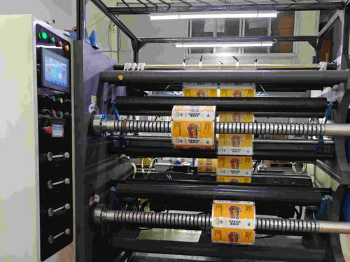 塑料膜纵切复卷机 - SLC-F - Wenzhou Binbao Machinery - 铝板