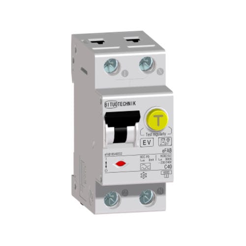 剩余电流动作断路器 / 差分 - eFAB RCBO - Bituo Technik - 磁性-热 / 漏电 / 接地漏电