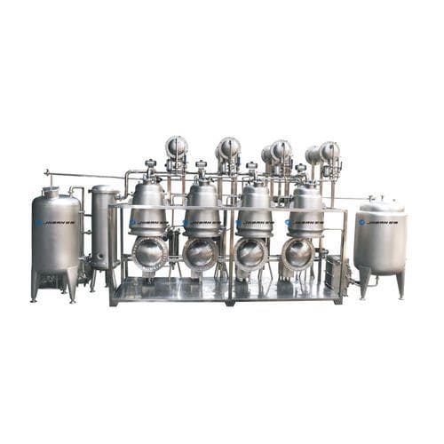 逆流式溶剂萃取机 - Wenzhou Jinbang Light Ind Machinery Co., Ltd - 乙醇 / 罐体装置 / 用于CBD油