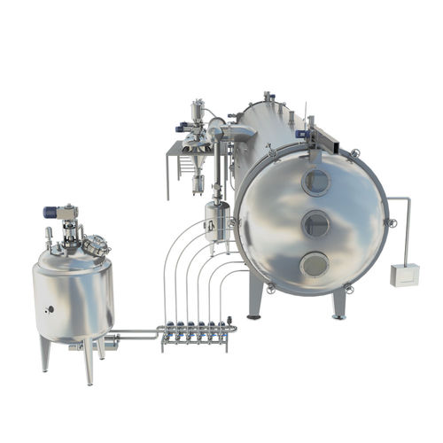 真空干燥机 - Wenzhou Jinbang Light Ind Machinery Co., Ltd - 喷雾式 / 过热蒸汽 / 连续
