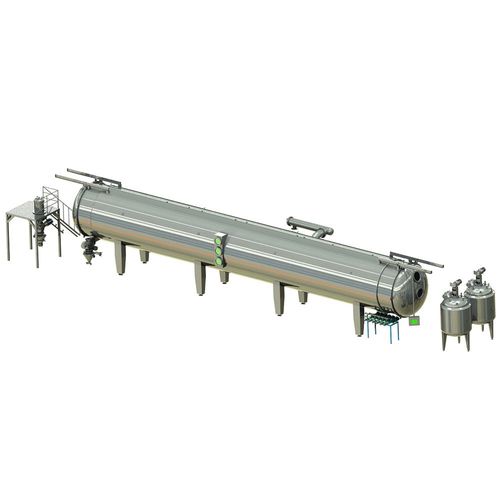 真空干燥机 - Wenzhou Jinbang Light Ind Machinery Co., Ltd - 过热蒸汽 / 连续 / 食品工业