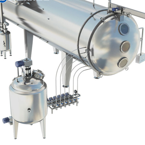 真空干燥机 - Wenzhou Jinbang Light Ind Machinery Co., Ltd - 连续 / 食品工业 / 用于制药业