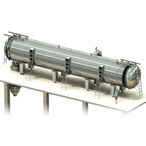 真空干燥机 - Wenzhou Jinbang Light Ind Machinery Co., Ltd - 连续 / 用于制药业 / 化学工业