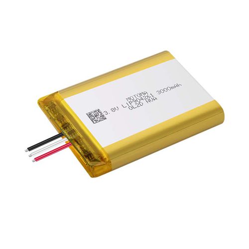 锂聚合物电池 - LIP904261 - Shenzhen Motoma Power Co. Ltd - 矩形 / 3V / 高密度能源