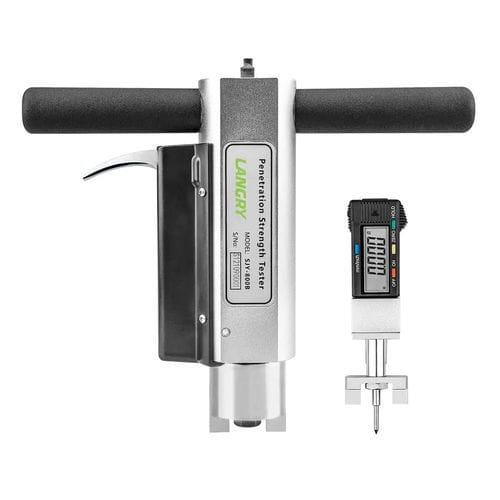 数字动态透度计 - SJY-800B - JINAN LANGRY DETECTION TECHNOLOGY CO.,LTD - 手动 / 用于砂浆