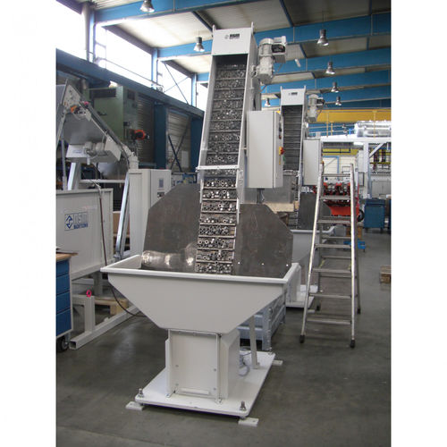 铰接传送带输送机 - SF 811 - NSM MAGNETTECHNIK GmbH - 倾斜 / 运输 / 用于零件加工