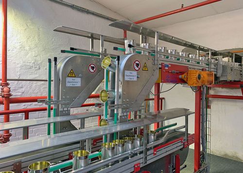 易拉罐搬运系统 - NSM MAGNETTECHNIK GmbH - 磁性 / 真空 / 用于容器