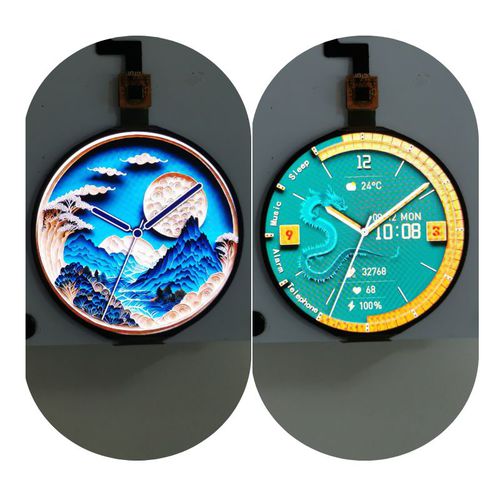 电容触摸屏式显示模块 - TOH175XRT-01C - TAILOR PIXELS TECHNOLOGY CO., LTD. - AMOLED / 高解析度 / 466×466